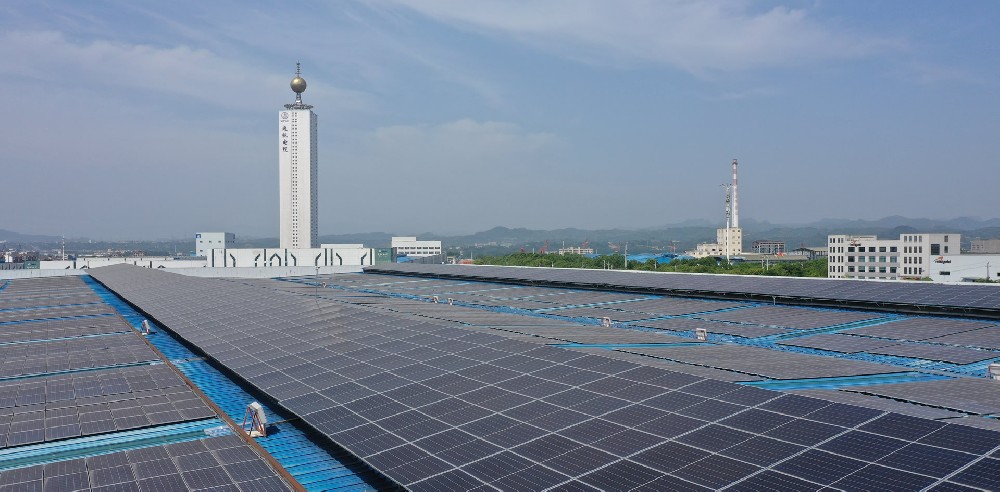 Photovoltaic power generation project  for the Yichang Green Cable Industrial Park